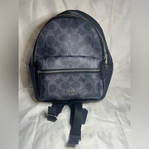Coach mini signature backpack